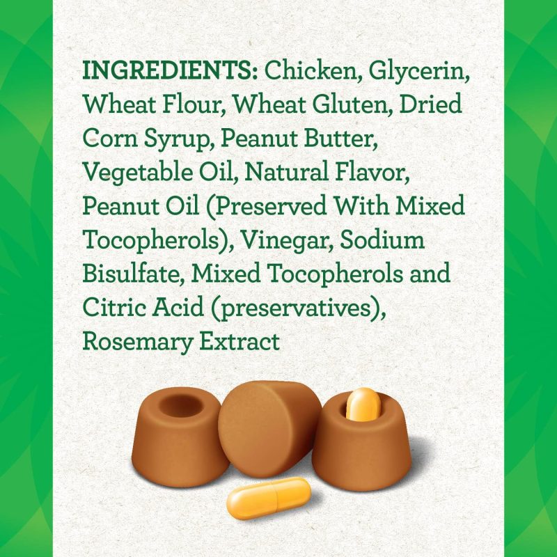 GREENIES PILL POCKETS Capsule Size Natural Dog Treats Chicken Flavor, 15.8 oz. Value Pack (60 Treats) - Image 32