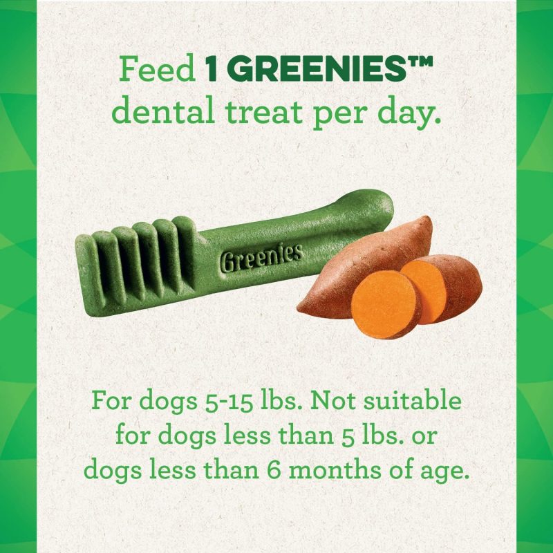 GREENIES Original Regular Natural Dog Dental Chews Oral Health Dog Treats, 36 Count (Pack of 1) - Image 126