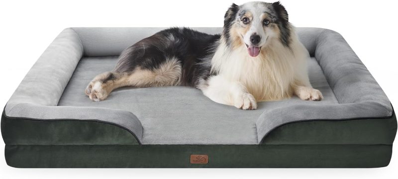 Bedsure Orthopedic Dog Bed for Medium Dogs - Waterproof Dog Sofa Bed Medium, Supportive Foam Pet Couch Bed with Removable - Image 208