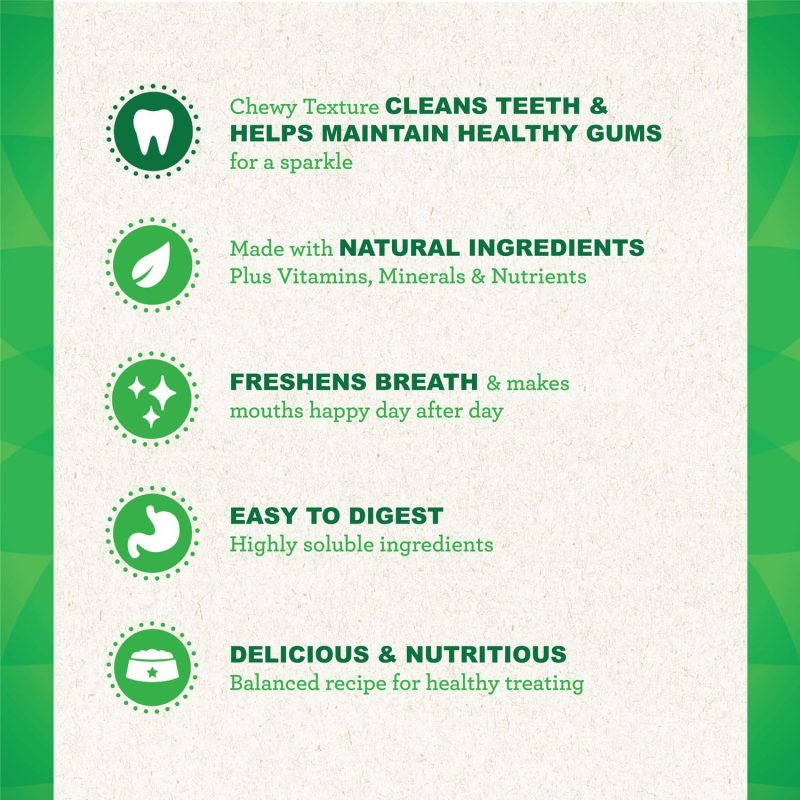 GREENIES Original Regular Natural Dog Dental Chews Oral Health Dog Treats, 36 Count (Pack of 1) - Image 172