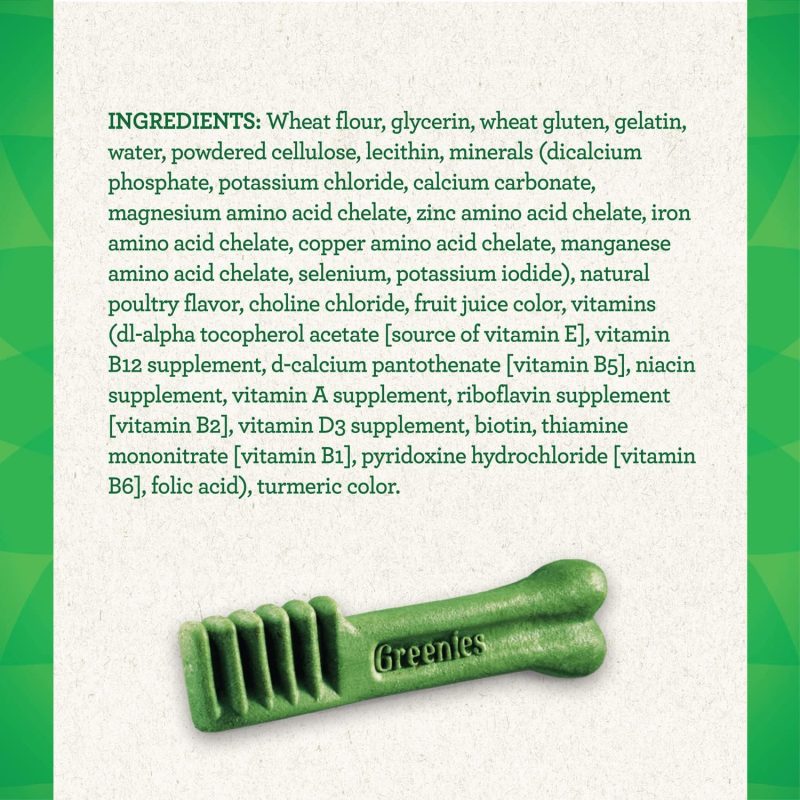 GREENIES Original Regular Natural Dog Dental Chews Oral Health Dog Treats, 36 Count (Pack of 1) - Image 79