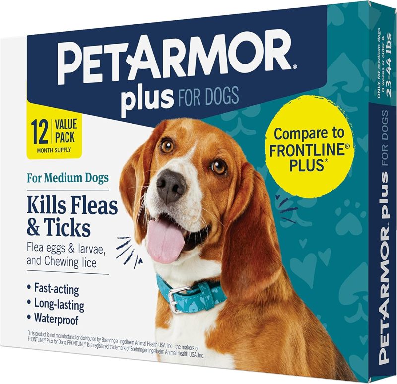 PetArmor Plus Flea and Tick Prevention for Dogs, Dog Flea and Tick Treatment, Waterproof Topical, Fast Acting, Small Dogs (5-22 - Image 30