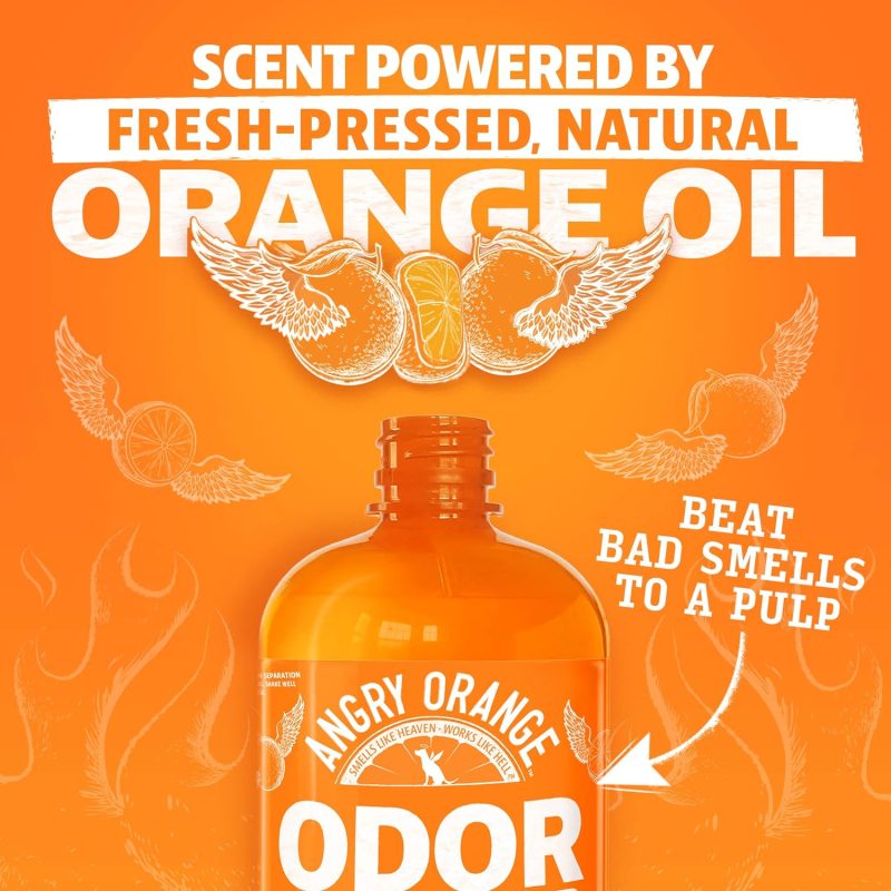 Angry Orange Pet Odor Eliminator for Strong Odor - Citrus Deodorizer for Strong Dog or Cat Pee Smells on Carpet, Furniture & - Image 21