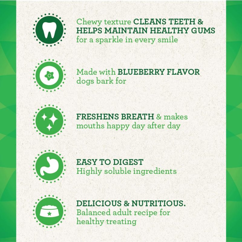 GREENIES Original Regular Natural Dog Dental Chews Oral Health Dog Treats, 36 Count (Pack of 1) - Image 4