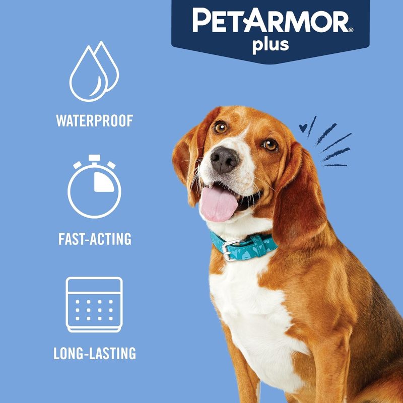 PetArmor Plus Flea and Tick Prevention for Dogs, Dog Flea and Tick Treatment, Waterproof Topical, Fast Acting, Small Dogs (5-22 - Image 24