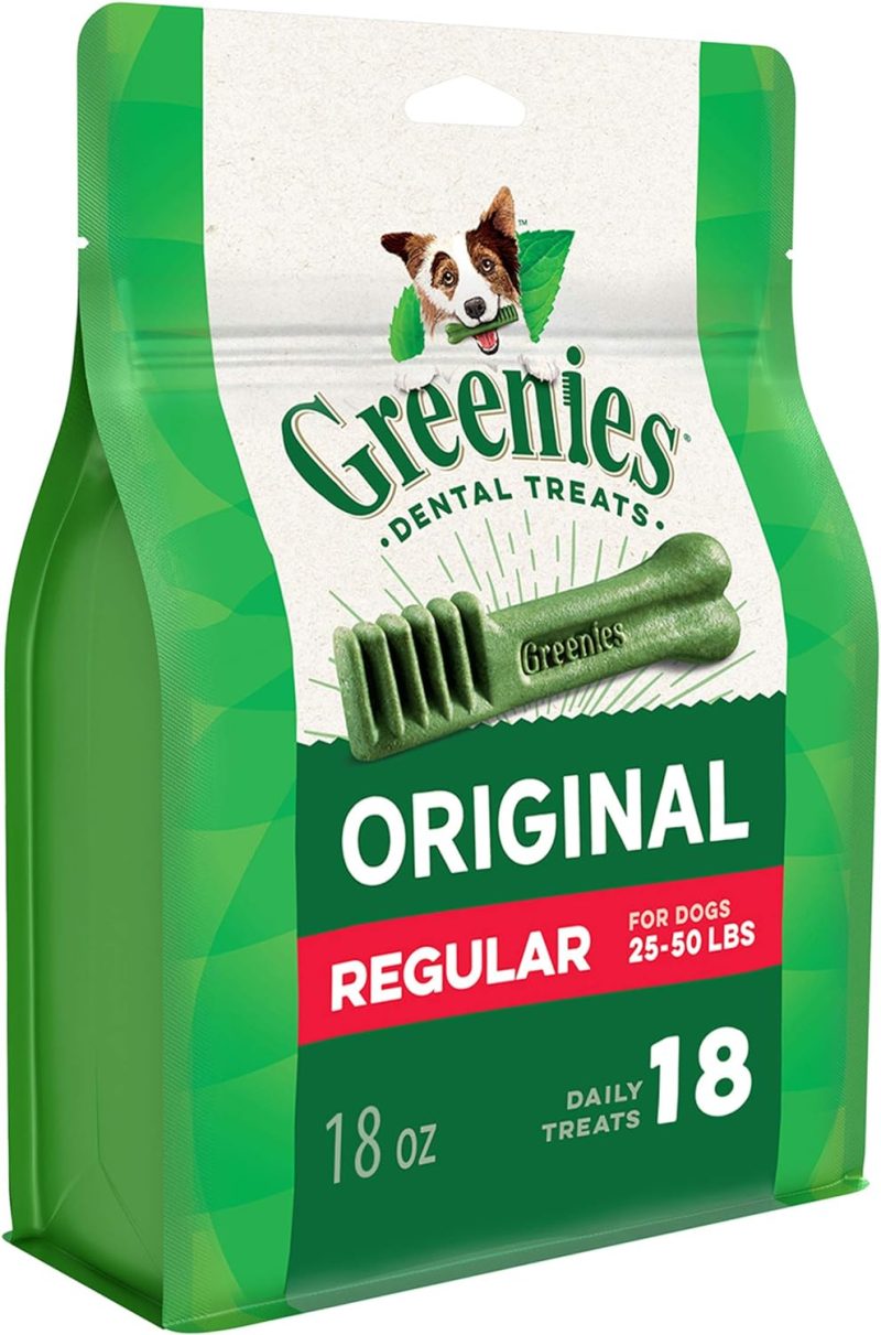 GREENIES Original Regular Natural Dog Dental Chews Oral Health Dog Treats, 36 Count (Pack of 1) - Image 42