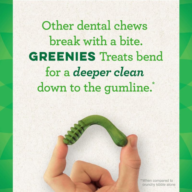 GREENIES Original Regular Natural Dog Dental Chews Oral Health Dog Treats, 36 Count (Pack of 1) - Image 3