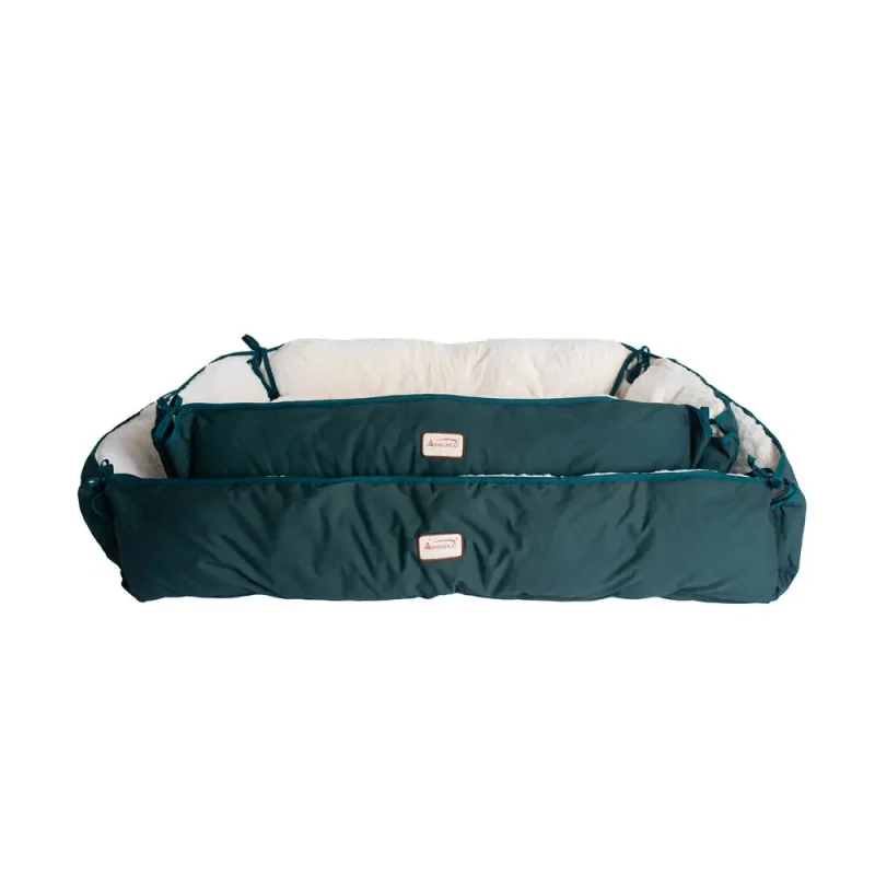 Armarkat Model D04HML/MB-X Extra Large Green & Ivory Pet Bed and Mat - Image 12